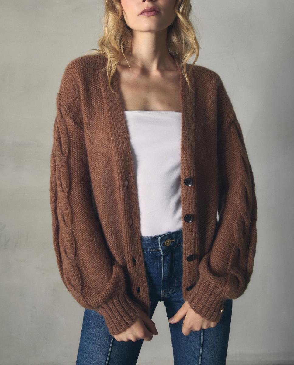 Imagen 0 de Chaqueta mohair mangas abullonadas