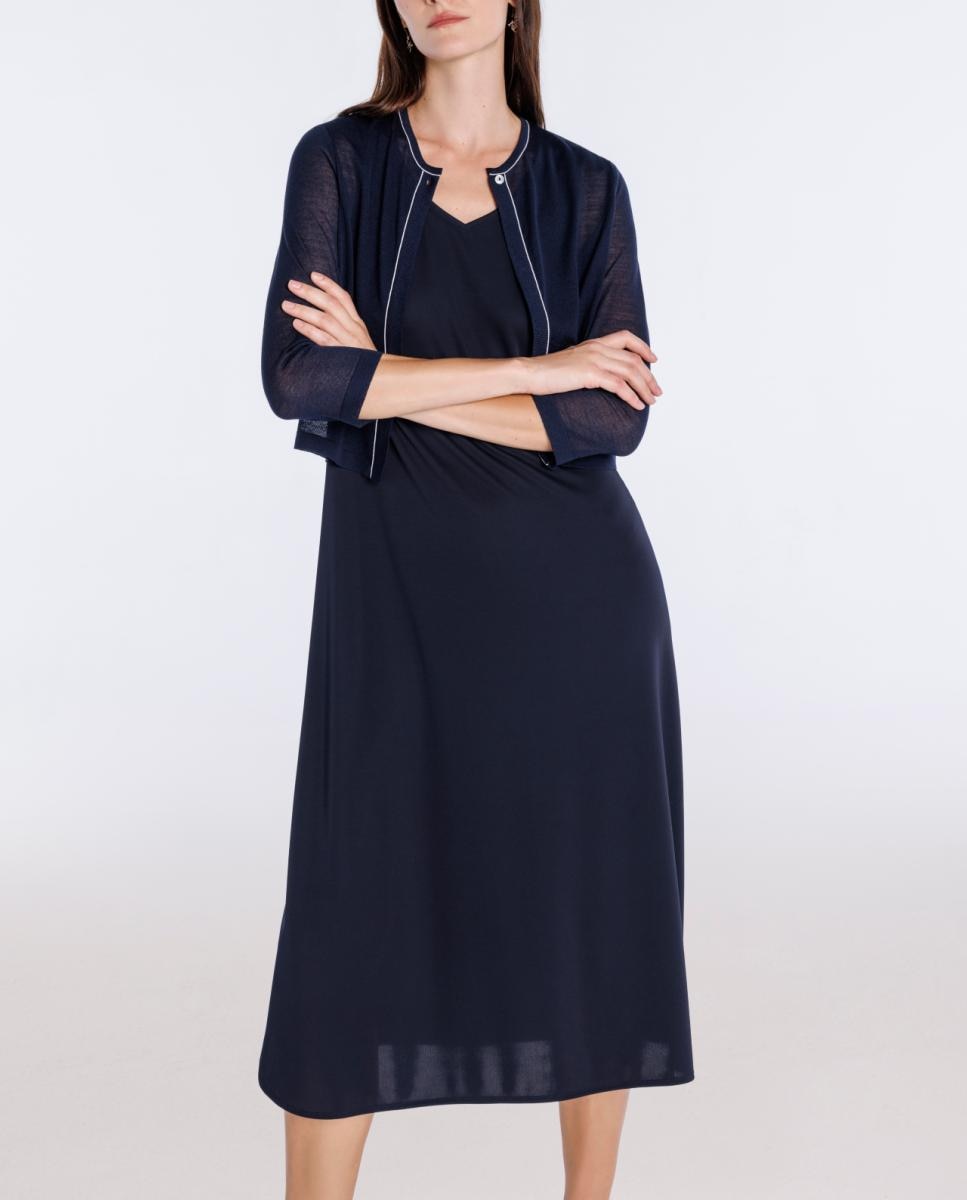Imagen 0 de Chaqueta tipo torera de mujer, manga francesa