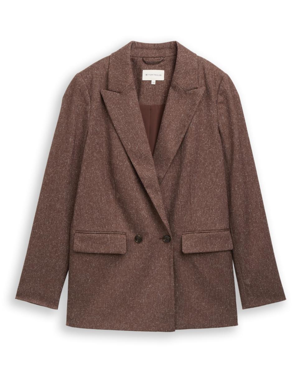 Imagen 0 de Blazer de mujer de manga larga cruzado