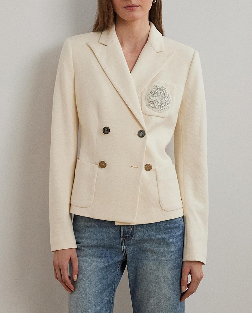 Imagen 0 de Blazer de mujer con doble botonadura y escudo