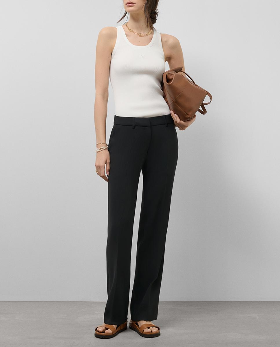 Imagen 0 de Pantalón recto de mujer crepé