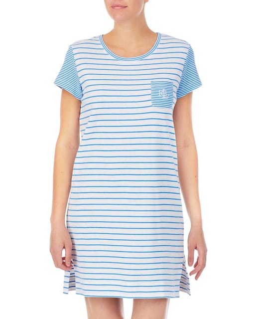 Imagen 0 de Camisón corto de punto estampado