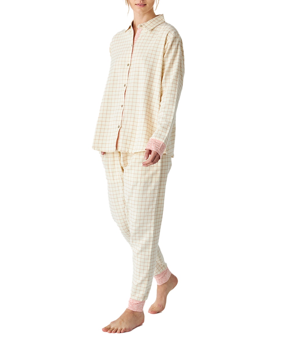 Imagen 0 de Pijama señora algodón cuadros