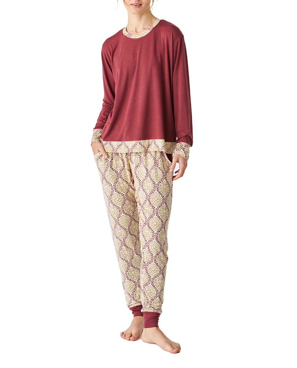 Imagen 0 de Pijama señora modal estampado