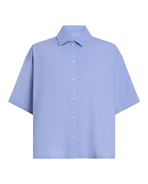 Imagen 0 de Camiseta de manga corta abotonada COTTON POPLIN SLEEP