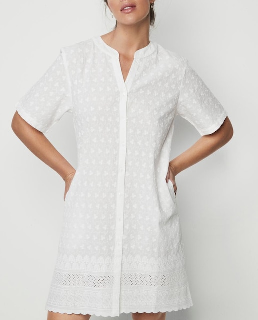 Imagen 0 de Camisón algodón bordado de mujer