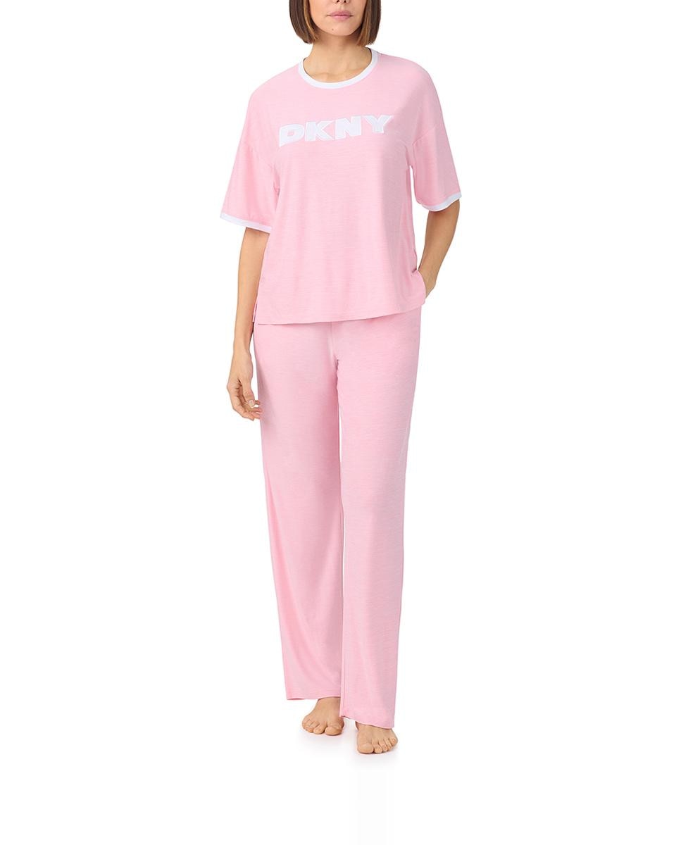 Imagen 0 de Pijama de mujer pantalón largo y manga corta