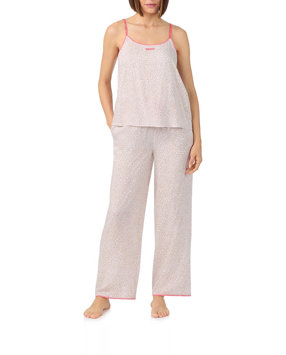Imagen 0 de Pijama de mujer pantalón largo y camisa tirantes