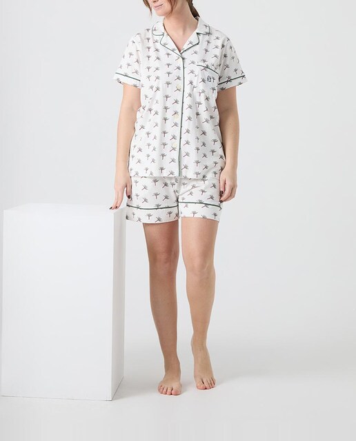 Imagen 0 de Pijama punto corto de mujer
