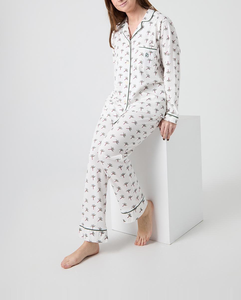 Imagen 0 de Pijama de mujer de punto largo