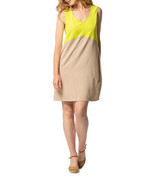 Imagen 0 de Vestido de casa corto de mujer