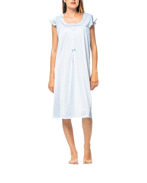 Imagen 0 de Camisón corto estampado de mujer