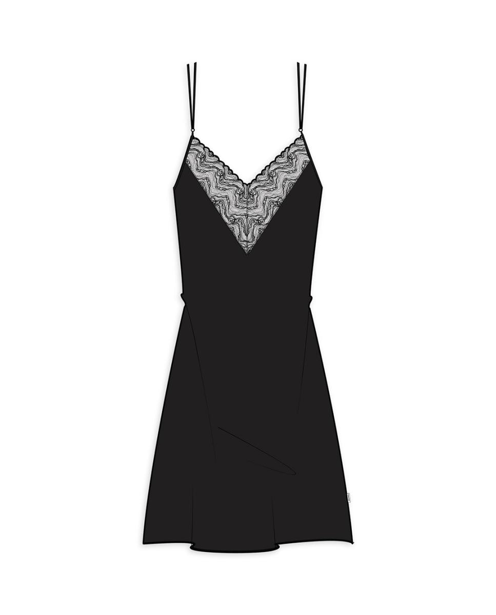 Imagen 0 de Camisón de satén  SATIN SHEEN LACE