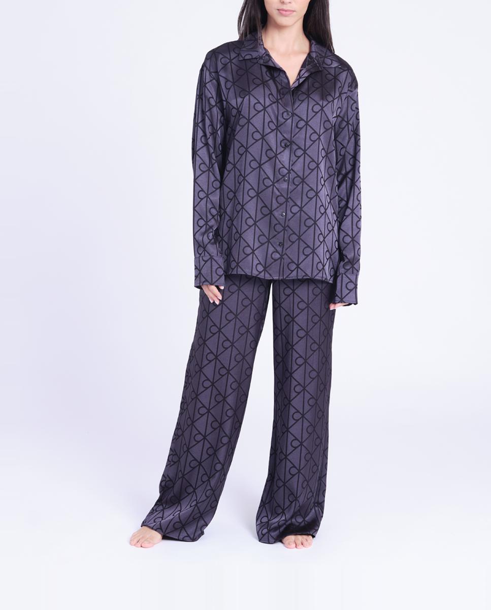 Imagen 0 de Camisa satinada SHINE SATIN JACQUARD