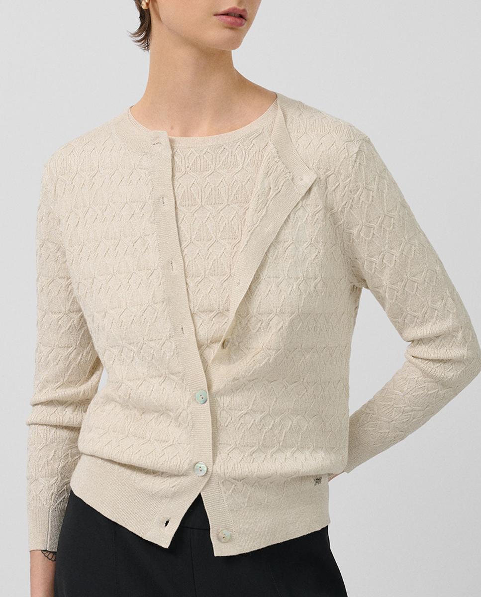 Imagen 0 de Chaqueta de mujer punto lana de galga fina