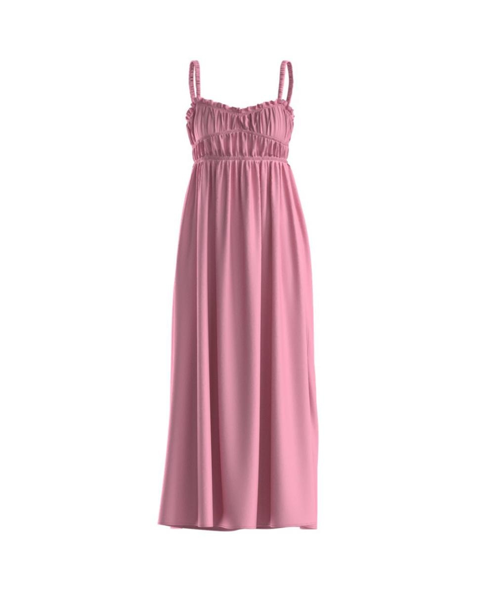 Imagen 0 de Vestido con detalle elástico