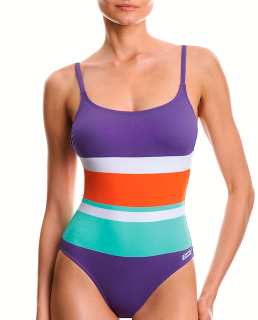 Imagen 0 de Bañador de mujer con copa interior y tirante regulable