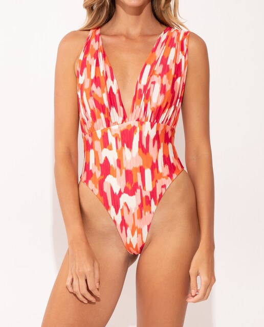 Imagen 0 de Kimono de mujer con cinturón y estampado