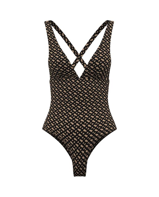 Imagen 0 de Bañador  estampado monograma