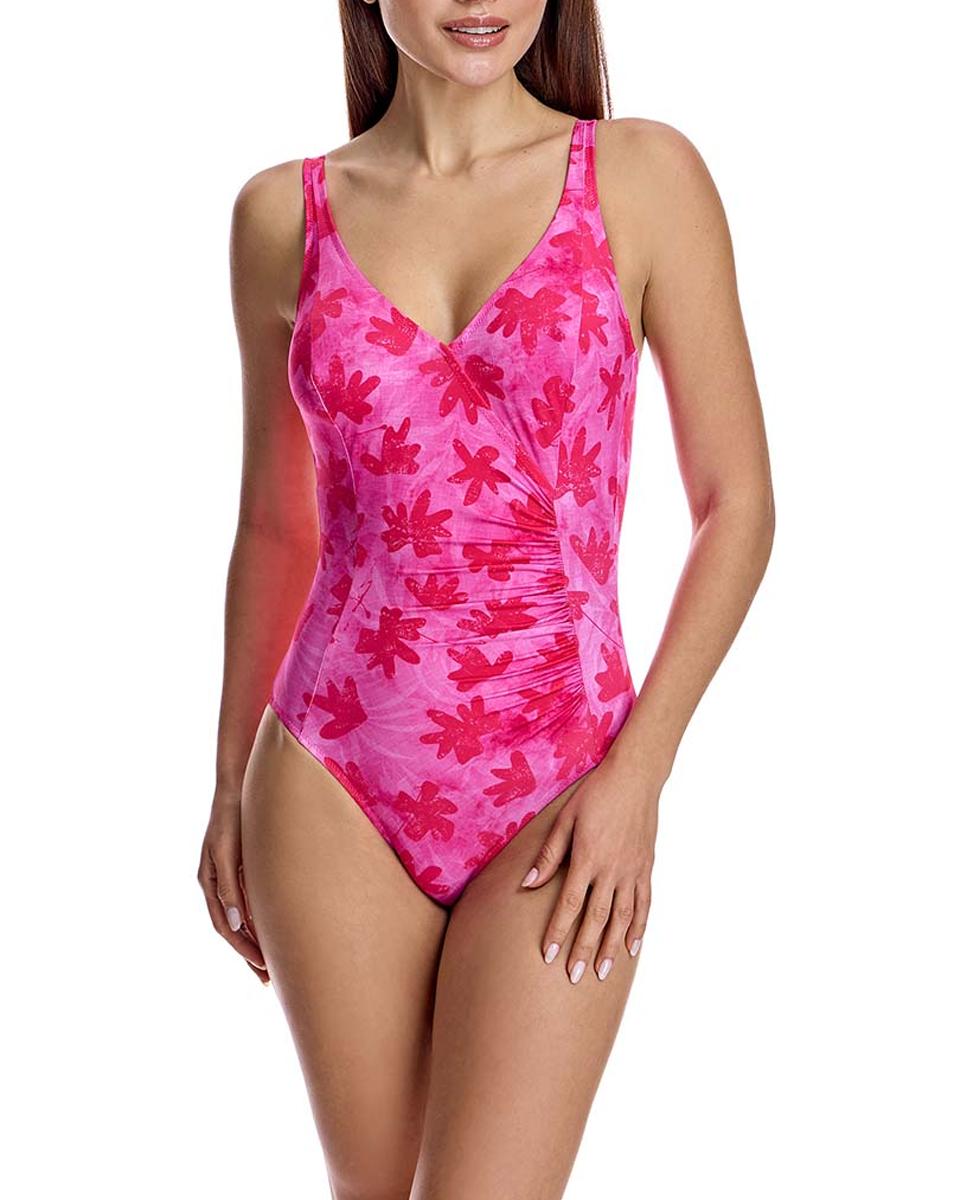 Imagen 0 de Bañador de mujer clásico corte pico