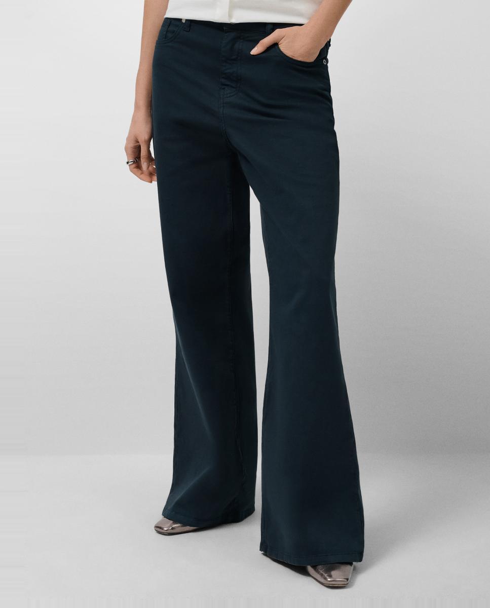 Imagen 0 de Pantalón de mujer ancho vaquero