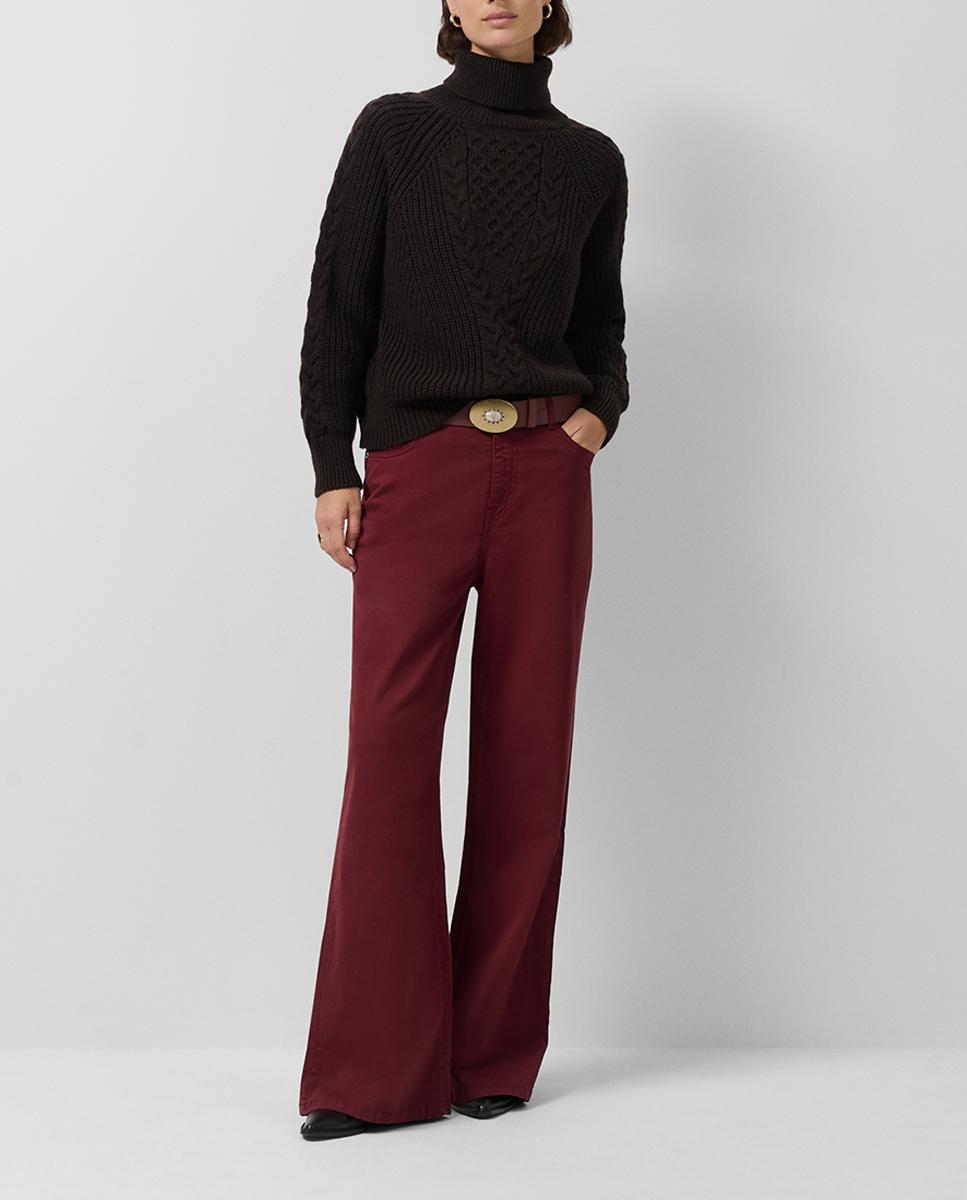 Imagen 0 de Pantalón de mujer ancho vaquero