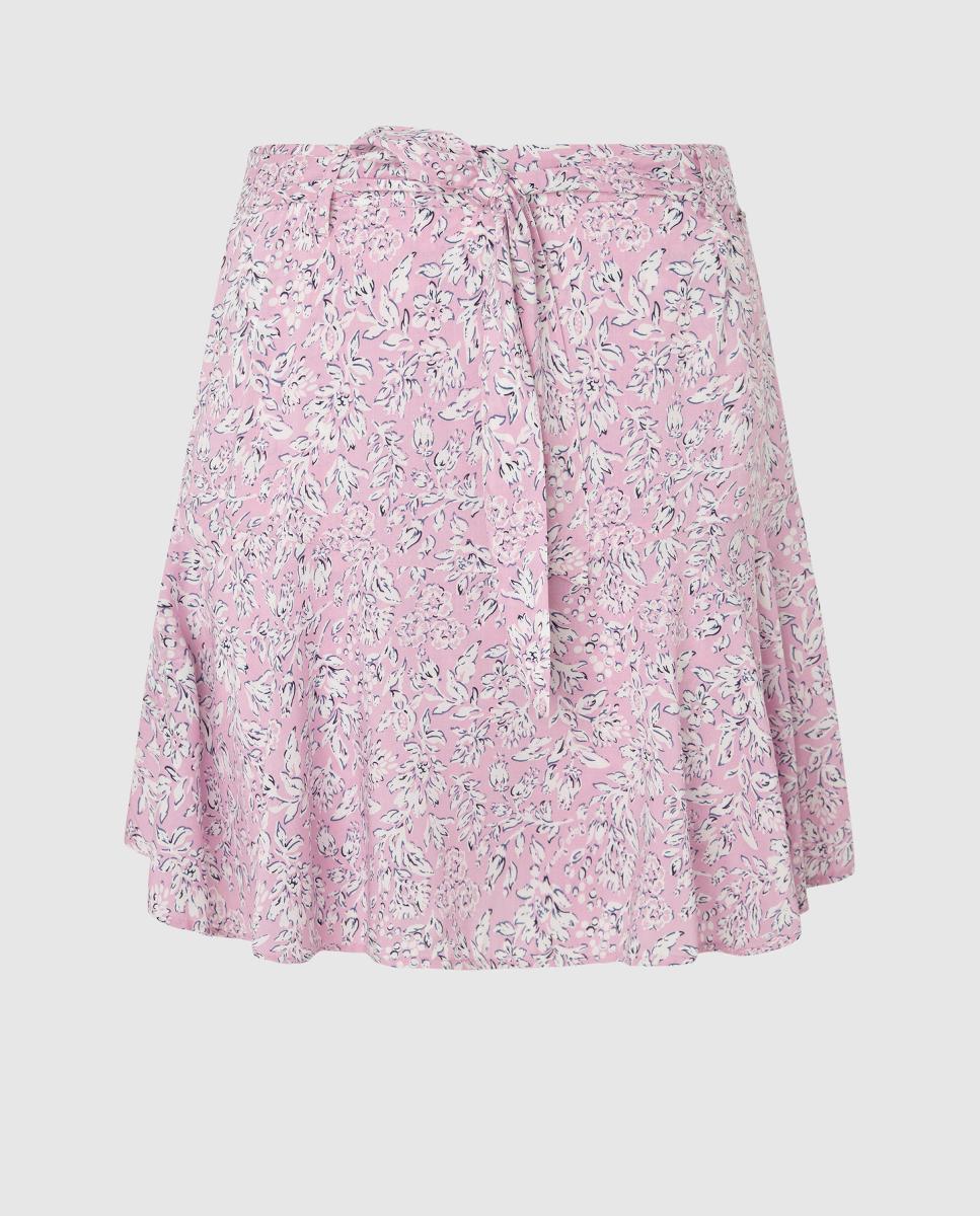 Imagen 0 de Falda pantalón de mujer con volumen y fluido
