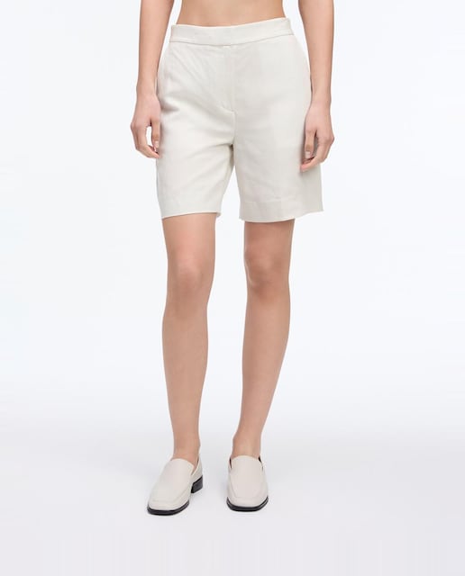 Imagen 0 de Pantalones cortos de mujer con lino