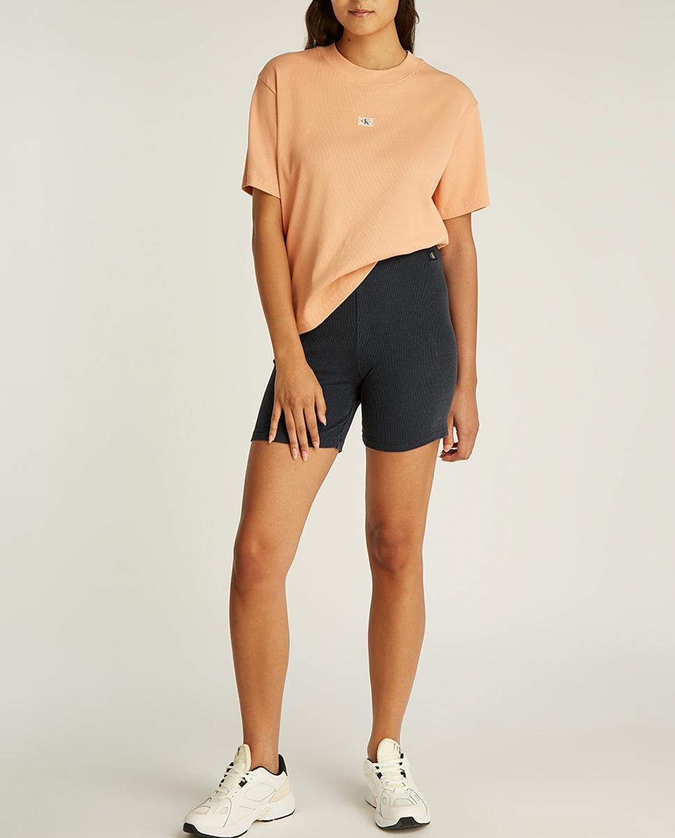 Imagen 0 de Shorts Mujer slim fit en tejido canalé