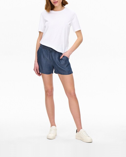 Imagen 0 de Short de mujer corto y tejido fluido