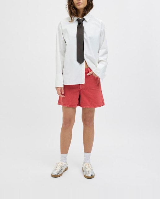 Imagen 0 de Short vaquero de mujer loose fit