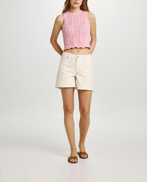 Imagen 0 de Short vaquero de mujer loose fit