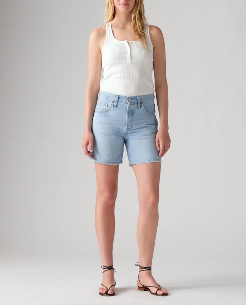 Imagen 0 de Short vaquero de mujer 501®