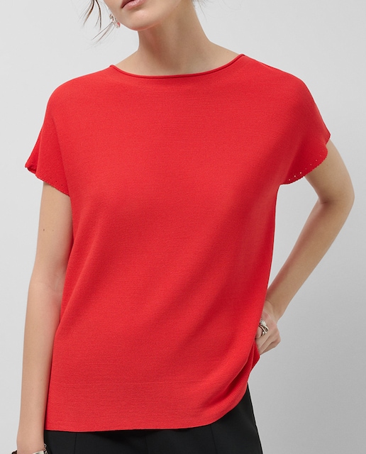 Imagen 0 de Jersey de mujer punto fino manga murciélago