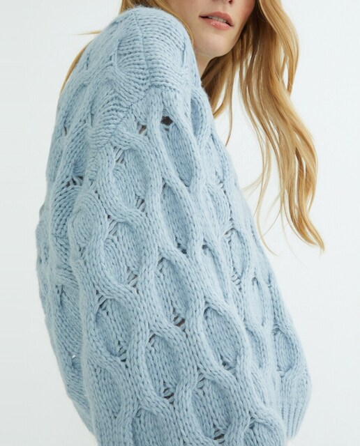 Imagen 0 de Jersey cuello barco de ochos