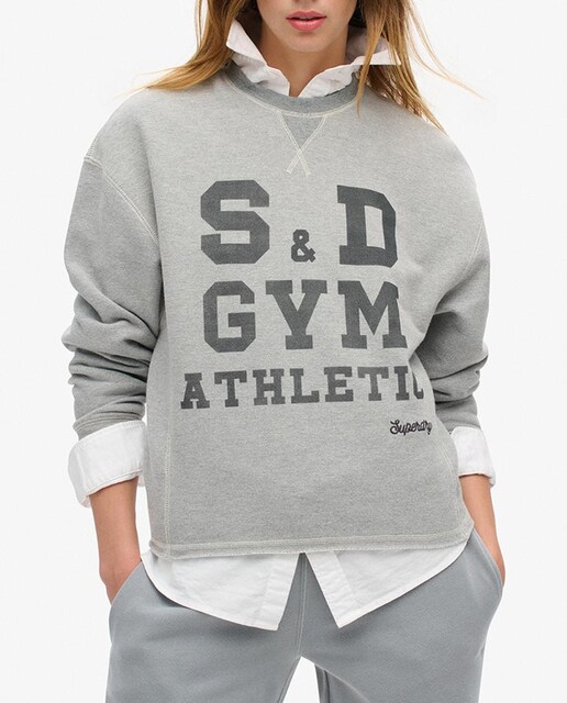 Imagen 0 de Sudadera de corte holgado y cuello redondo Athletic Essentials