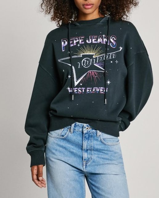 Imagen 0 de Sudadera de mujer manga larga gráfico