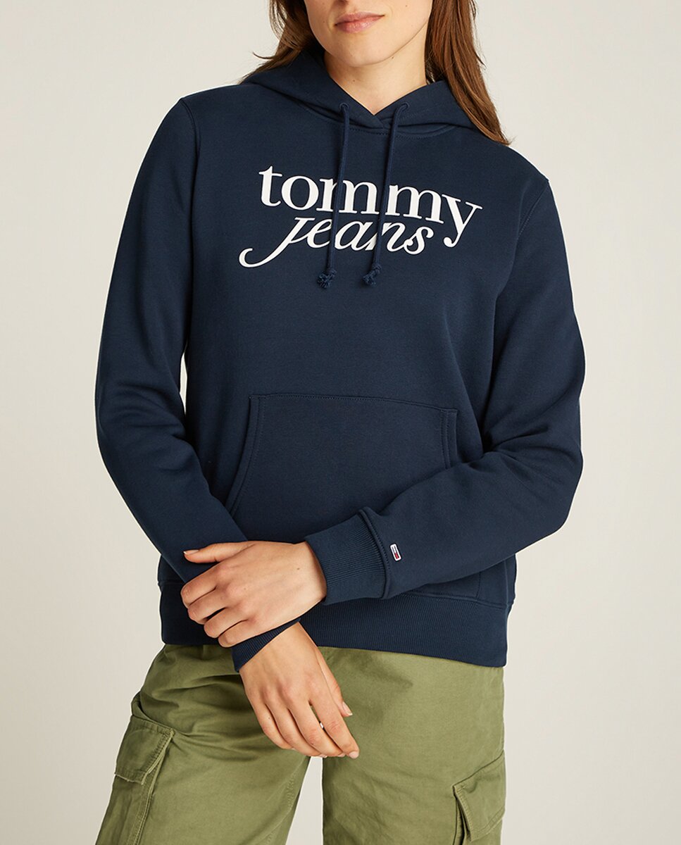 Imagen 0 de Sudadera de mujer con capucha y bolsillo tipo canguro