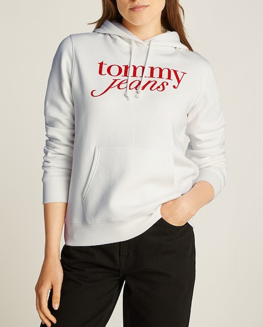 Imagen 0 de Sudadera de mujer con capucha y bolsillo tipo canguro