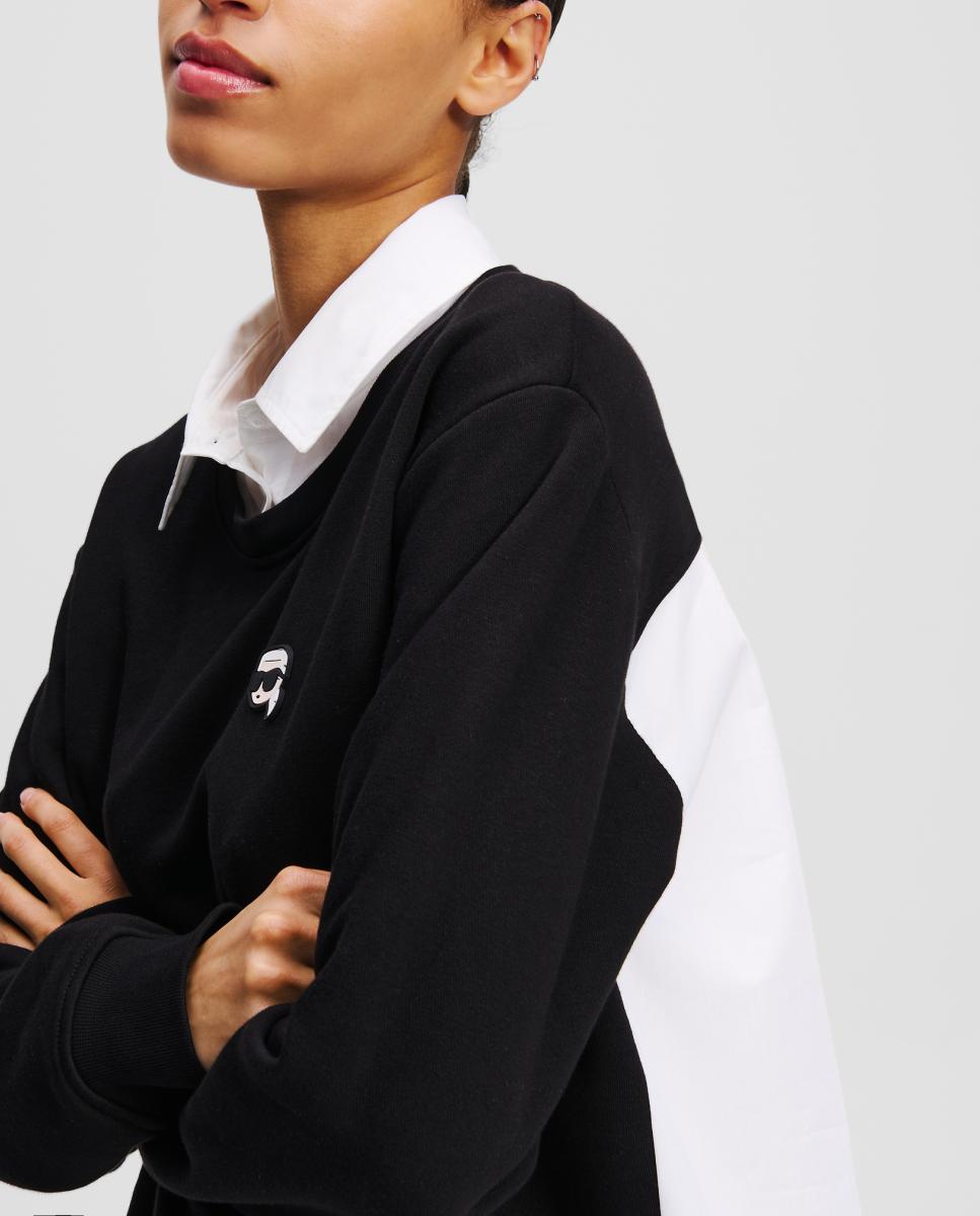 Imagen 0 de Sudadera Ikon Fabric Mix de mujer