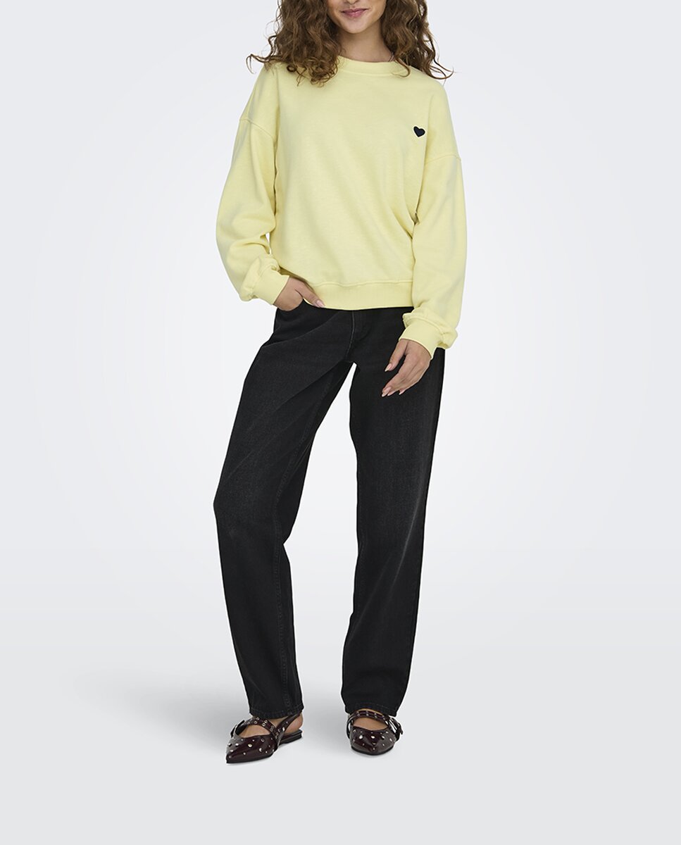 Imagen 0 de Sudadera de mujer cuello redondo.