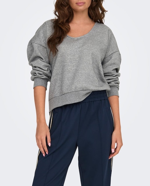 Imagen 0 de Sudadera de mujer con espalda descubierta