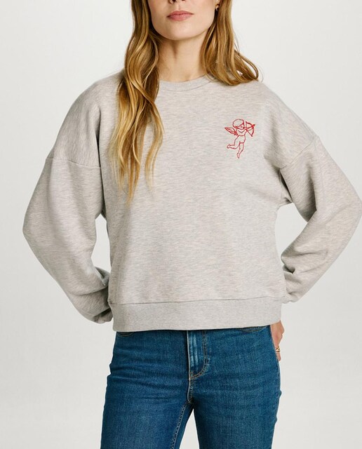 Imagen 0 de Sudadera de cuello redondo