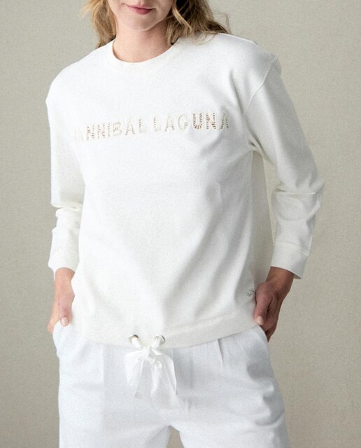 Imagen 0 de Sudadera logo cinta en bajo