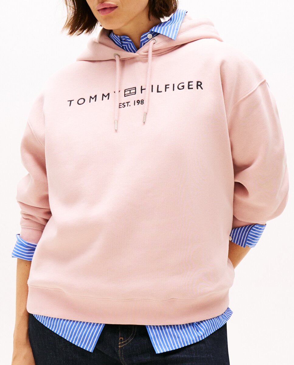 Imagen 0 de Sudadera de mujer con capucha y logo frontal
