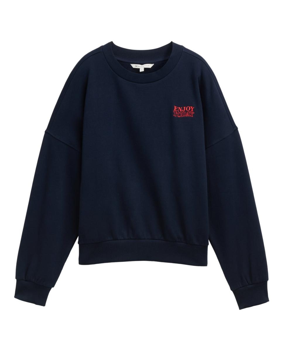 Imagen 0 de Sudadera de mujer con cuello redondo