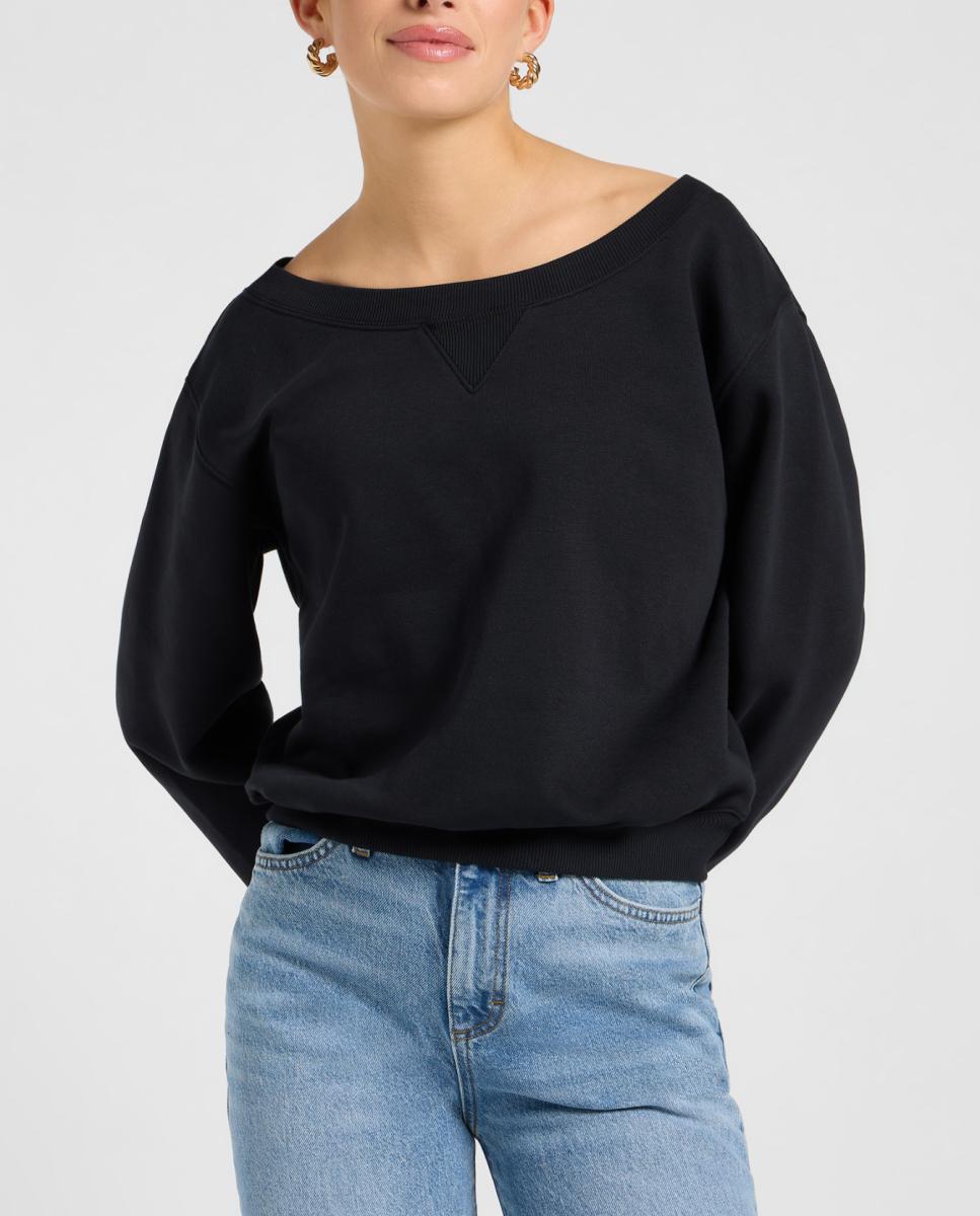 Imagen 0 de Sudadera de mujer corte relajado holgado