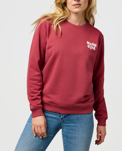 Imagen 0 de Sudadera de mujer de cuello redondo