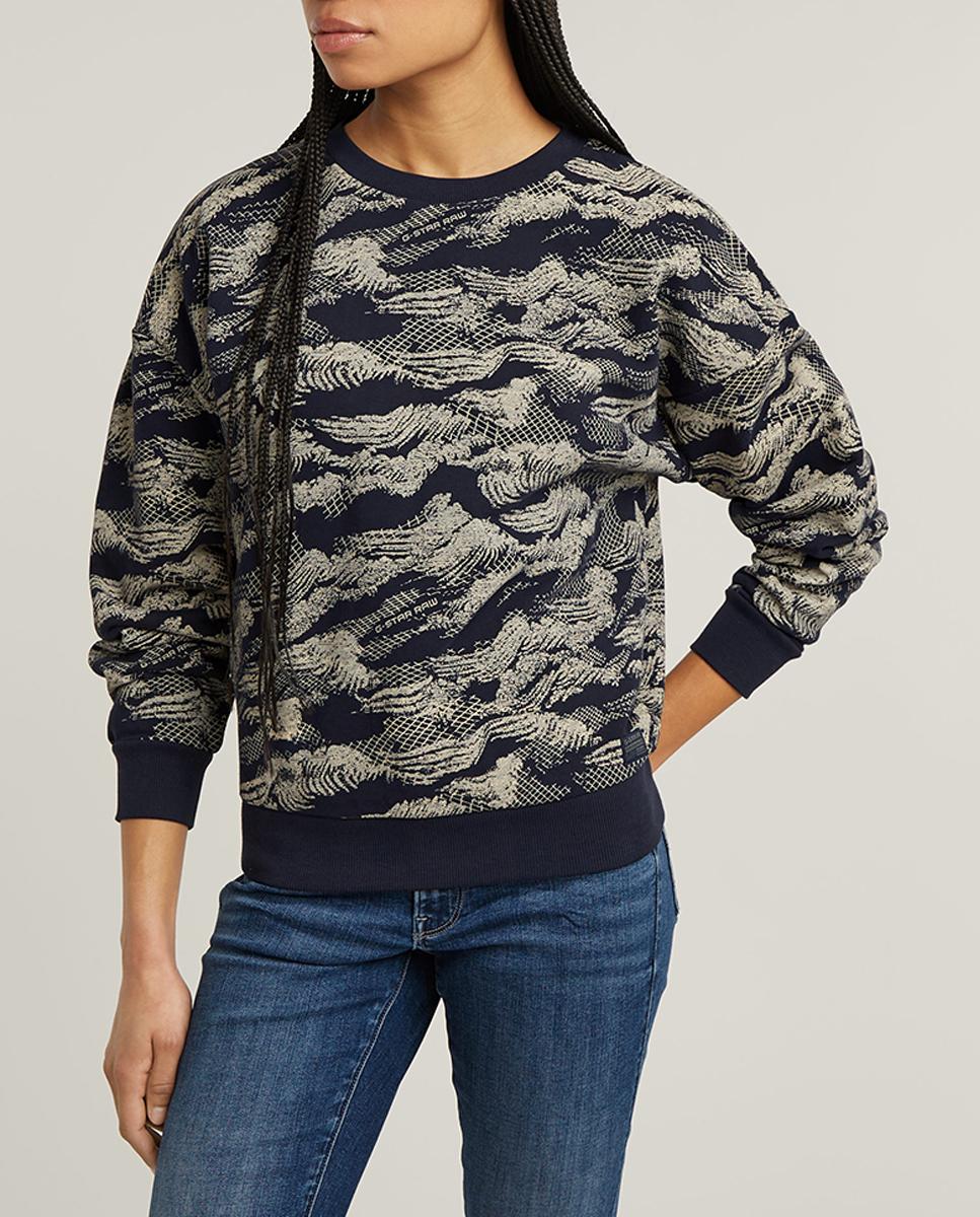 Imagen 0 de Sudadera Lace Allover Print de mujer
