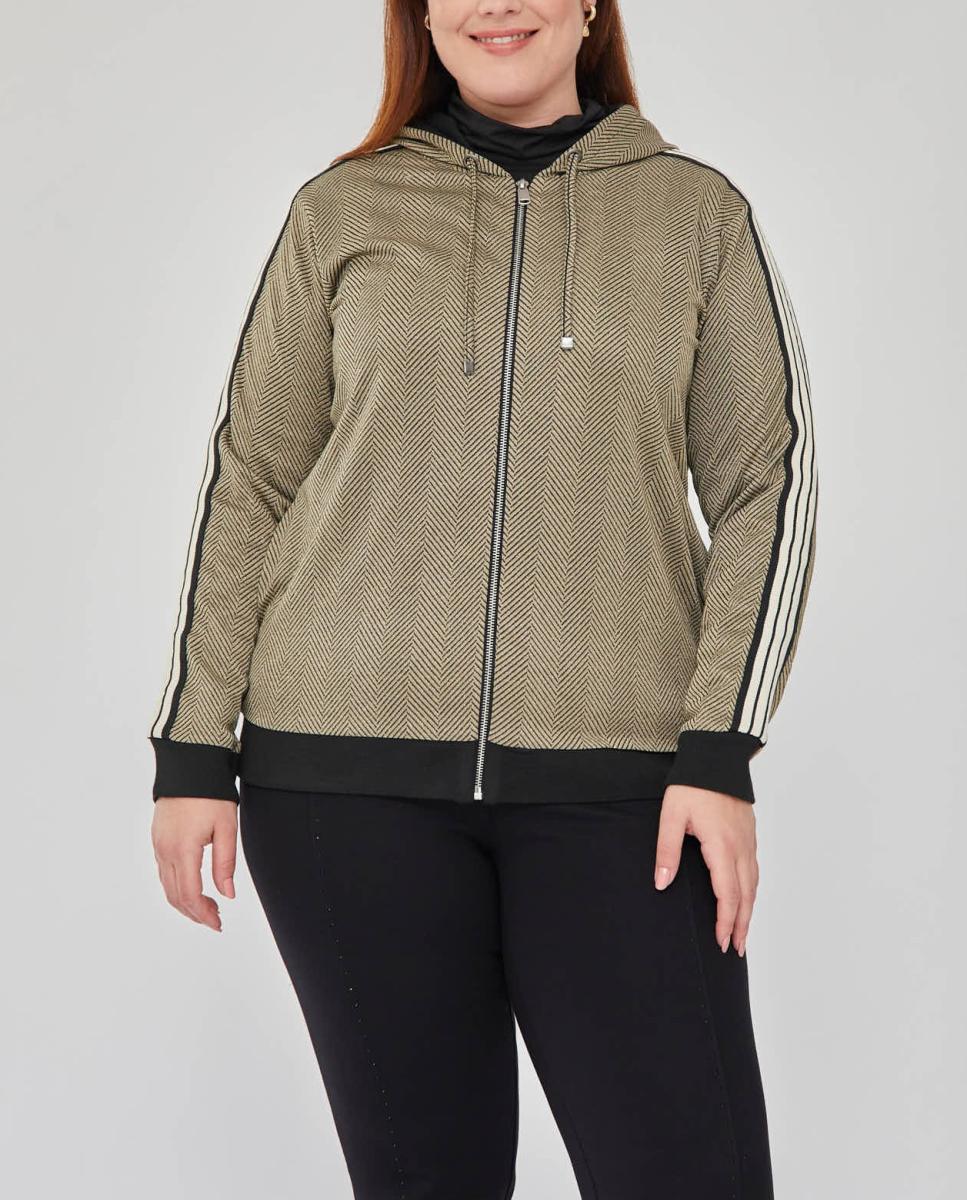 Imagen 0 de Sudadera abierta con capucha